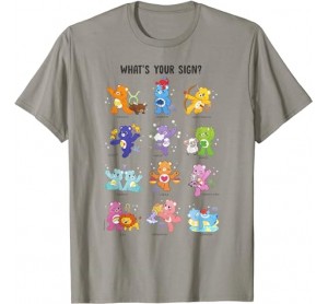 Care Bears Birthday Funshine Bear My Horoscope Says Im Fun T- Shirt - Copia